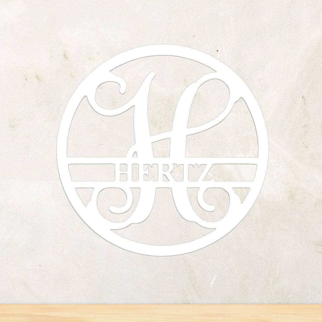 Monogram - Metal Wall Art - MetalPlex