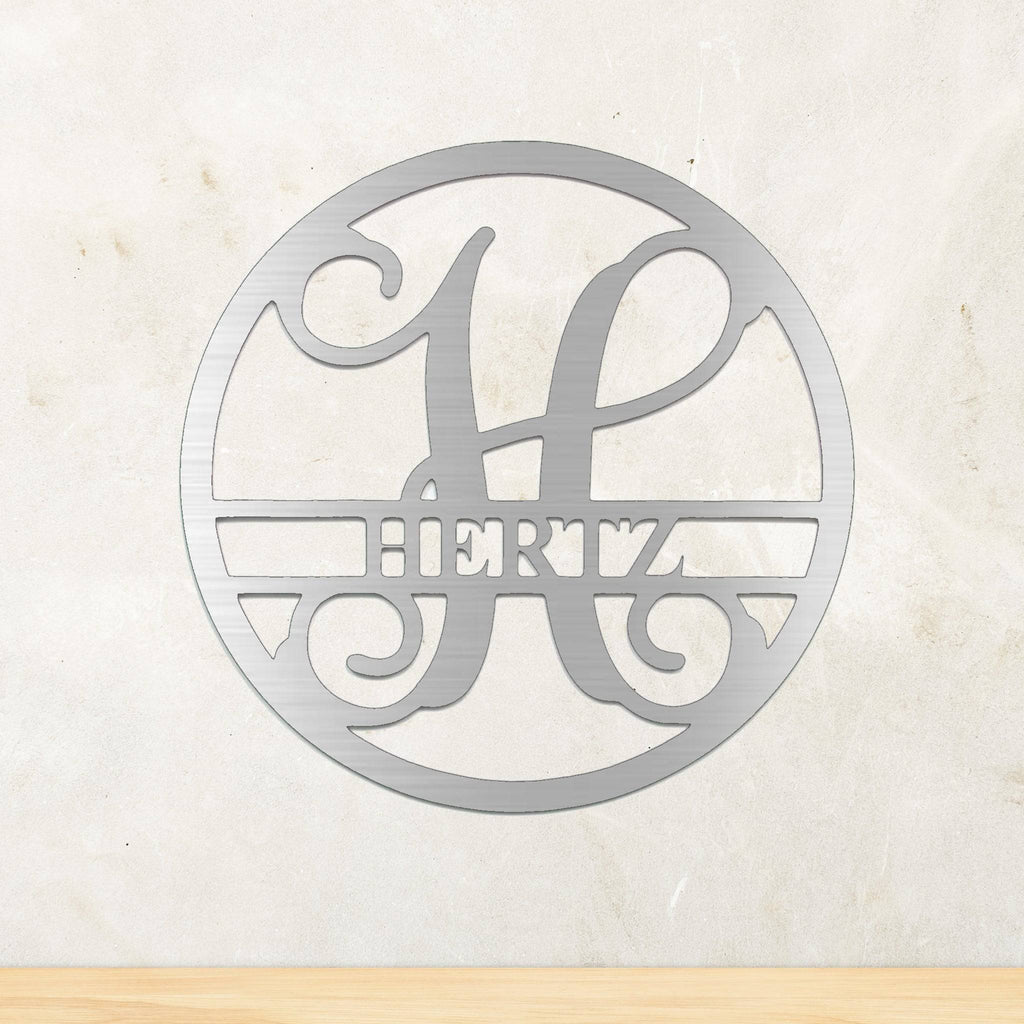 Monogram - Metal Wall Art - MetalPlex