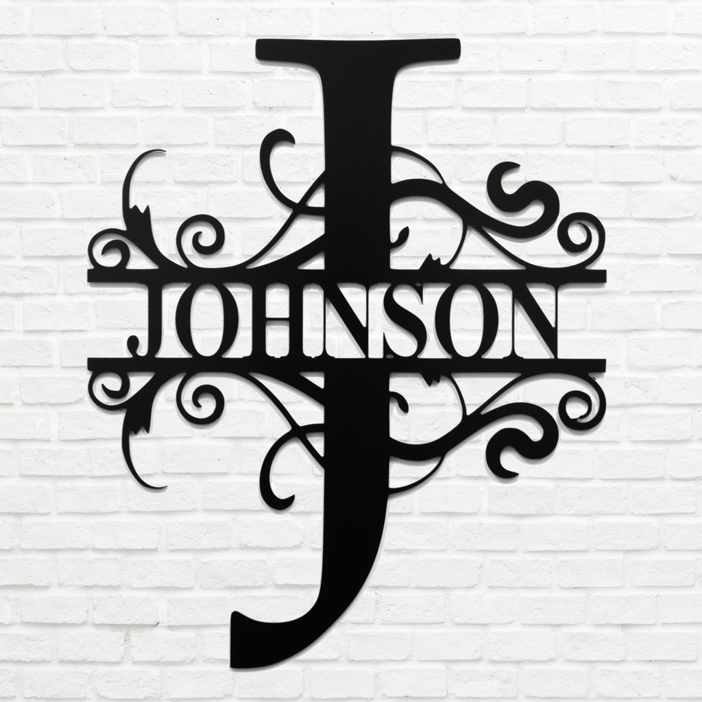 Personalized Monogram - Metal Wall Art - MetalPlex