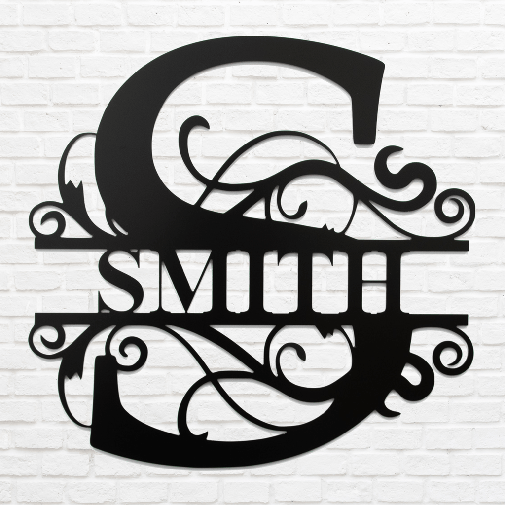 Personalized Monogram - Metal Wall Art - MetalPlex