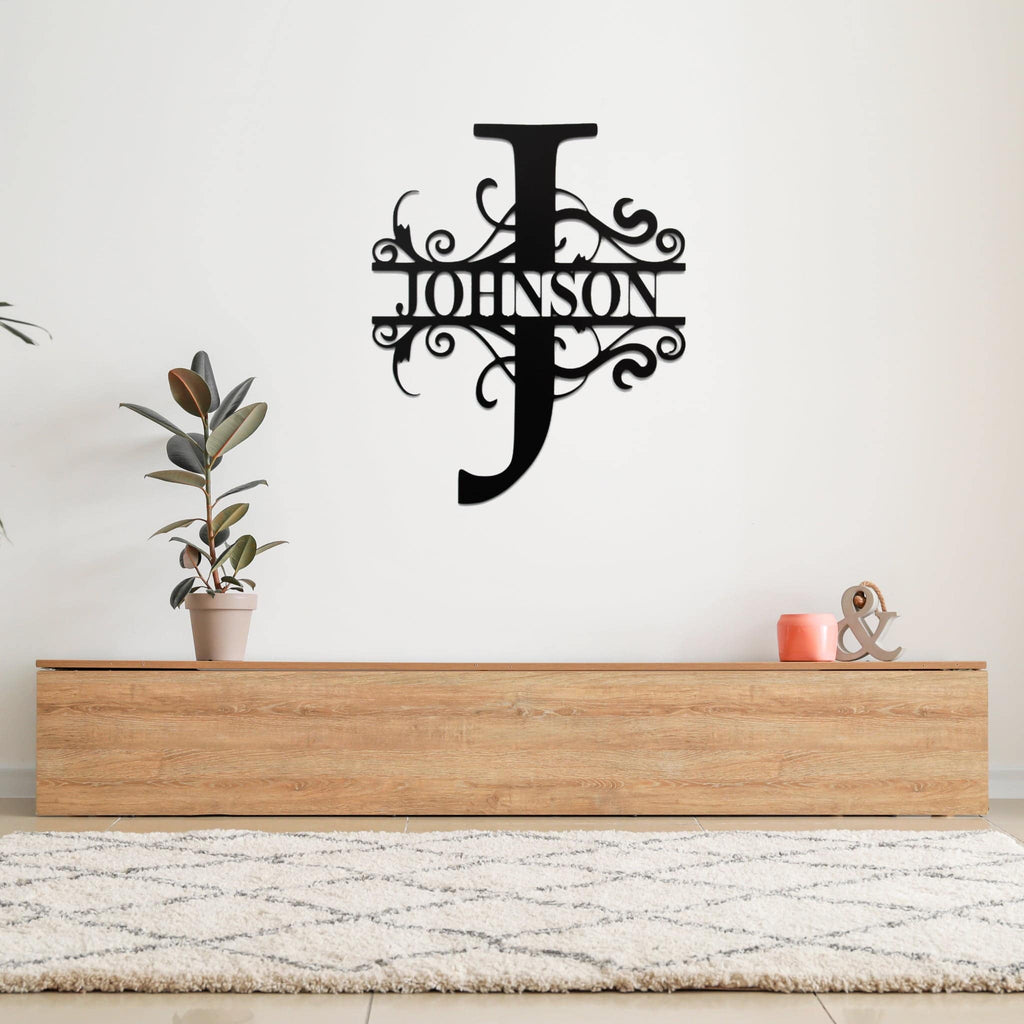 Personalized Monogram - Metal Wall Art - MetalPlex