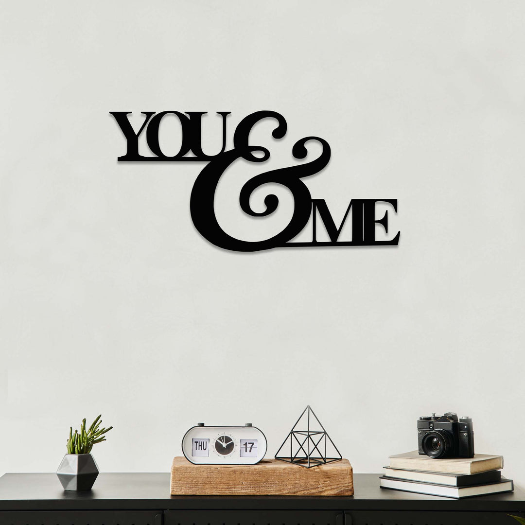 You &amp; Me - Metal Wall Art - MetalPlex
