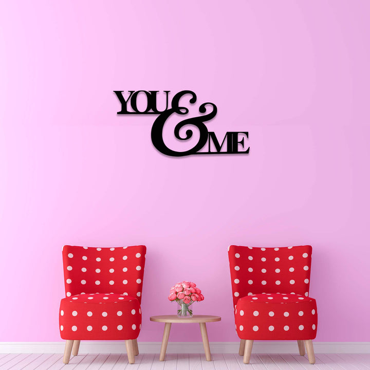 You &amp; Me - Metal Wall Art - MetalPlex