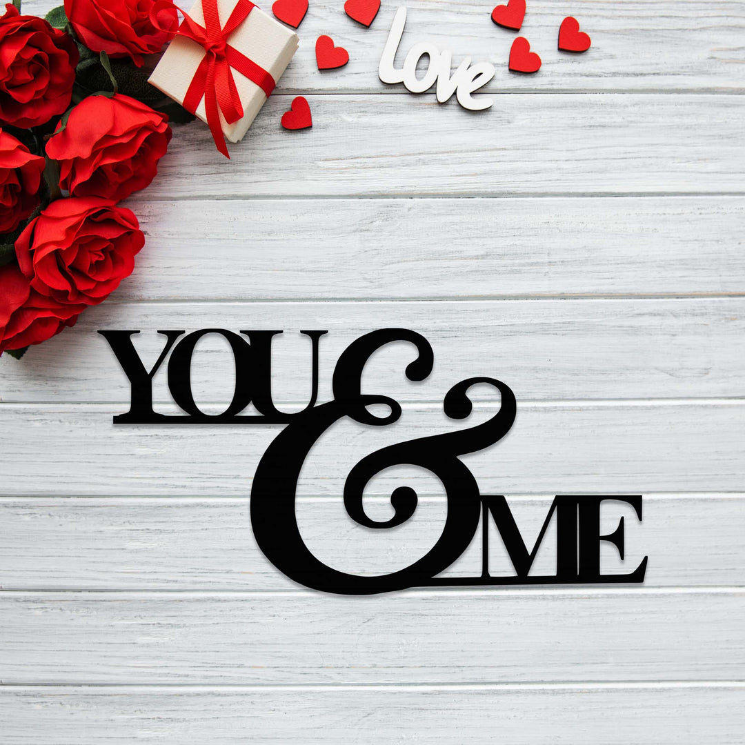 You &amp; Me - Metal Wall Art - MetalPlex