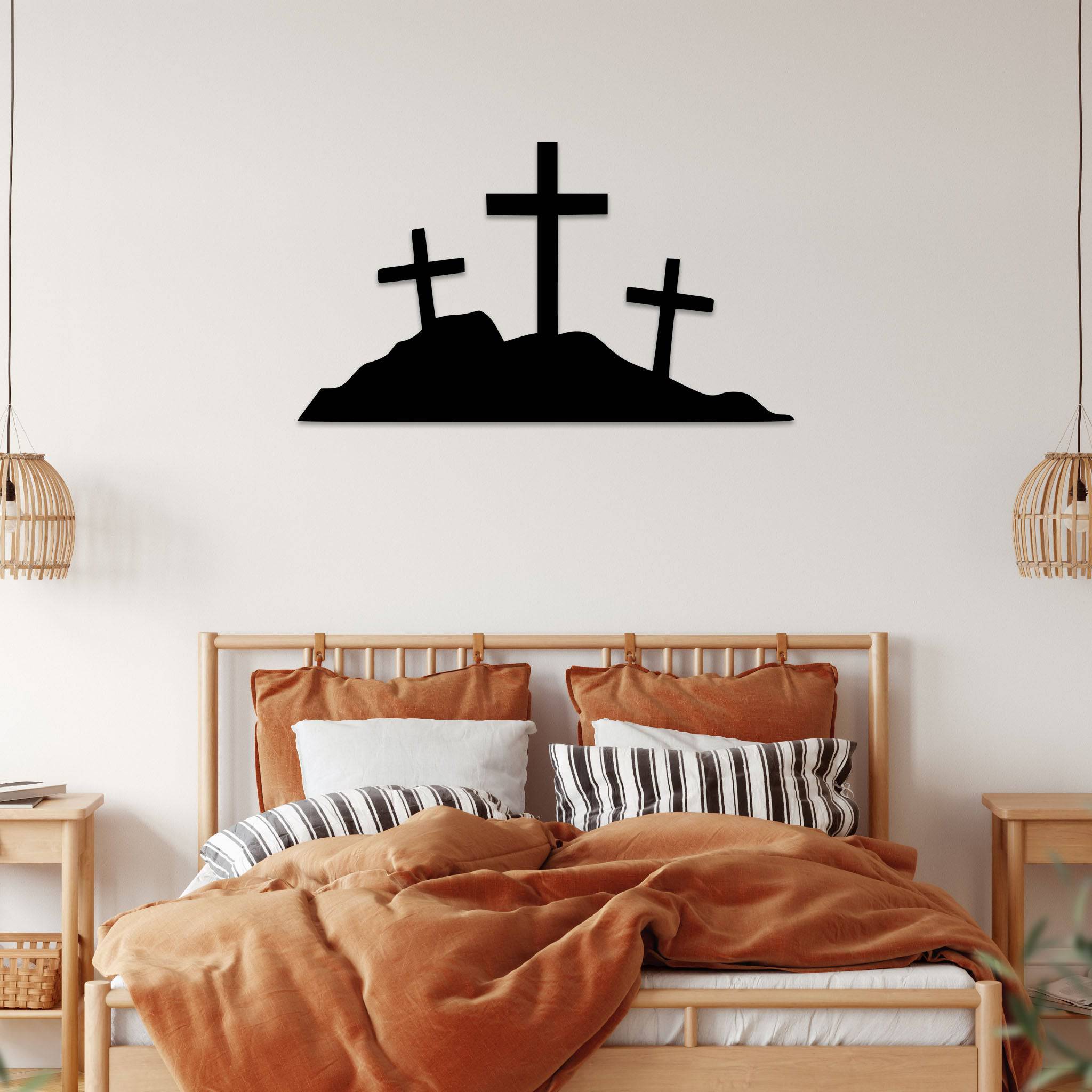 Metal Wall Decor Crosses | Shelly Lighting