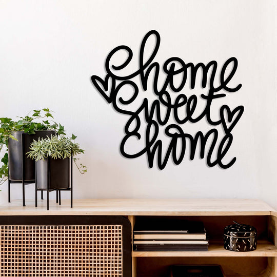 Home Sweet Home - Metal Wall Art