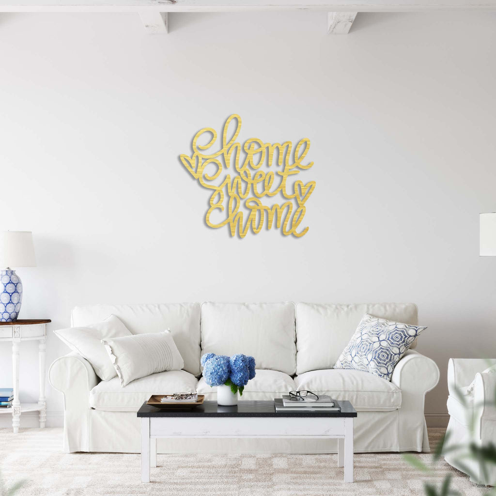 Home Sweet Home - Metal Wall Art - MetalPlex