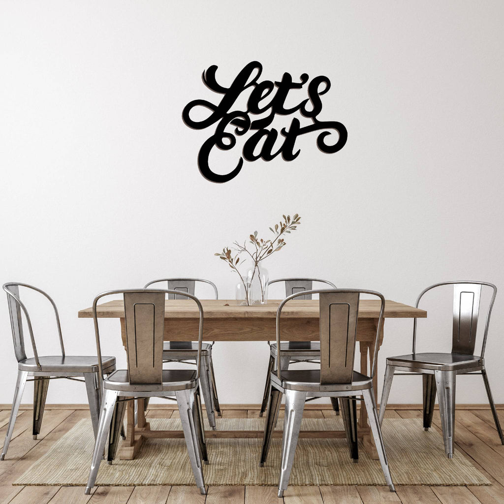 Let's Eat - Metal Wall Art - MetalPlex