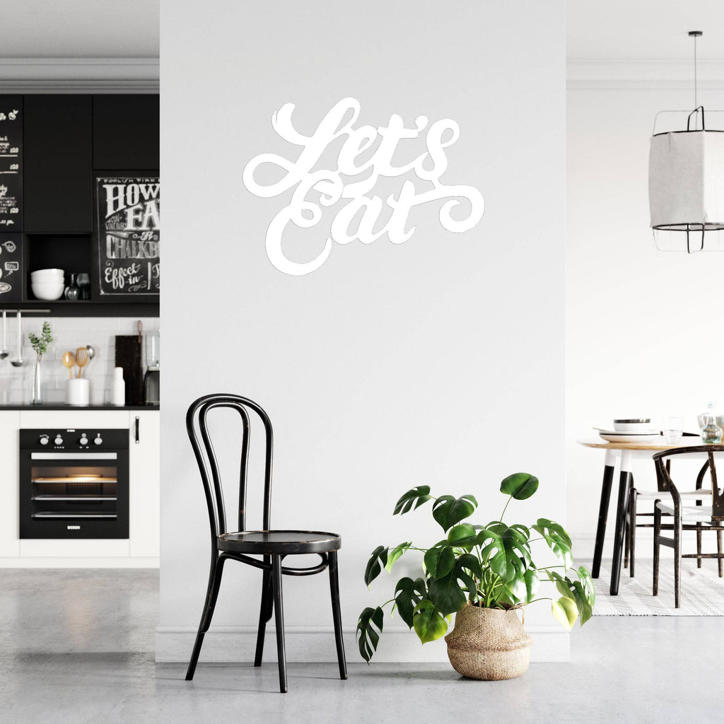 Let's Eat - Metal Wall Art - MetalPlex