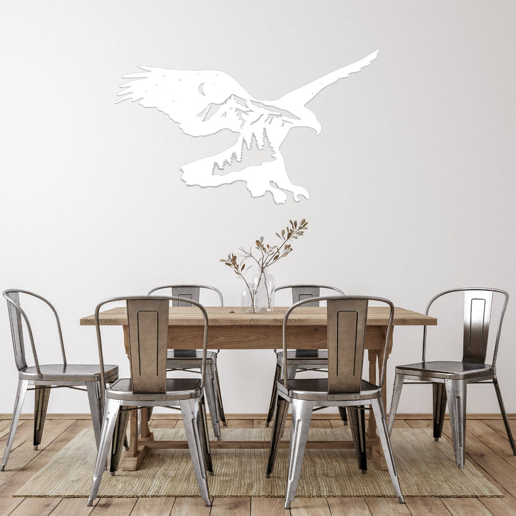 Mountain Eagle - Metal Wall Art - MetalPlex