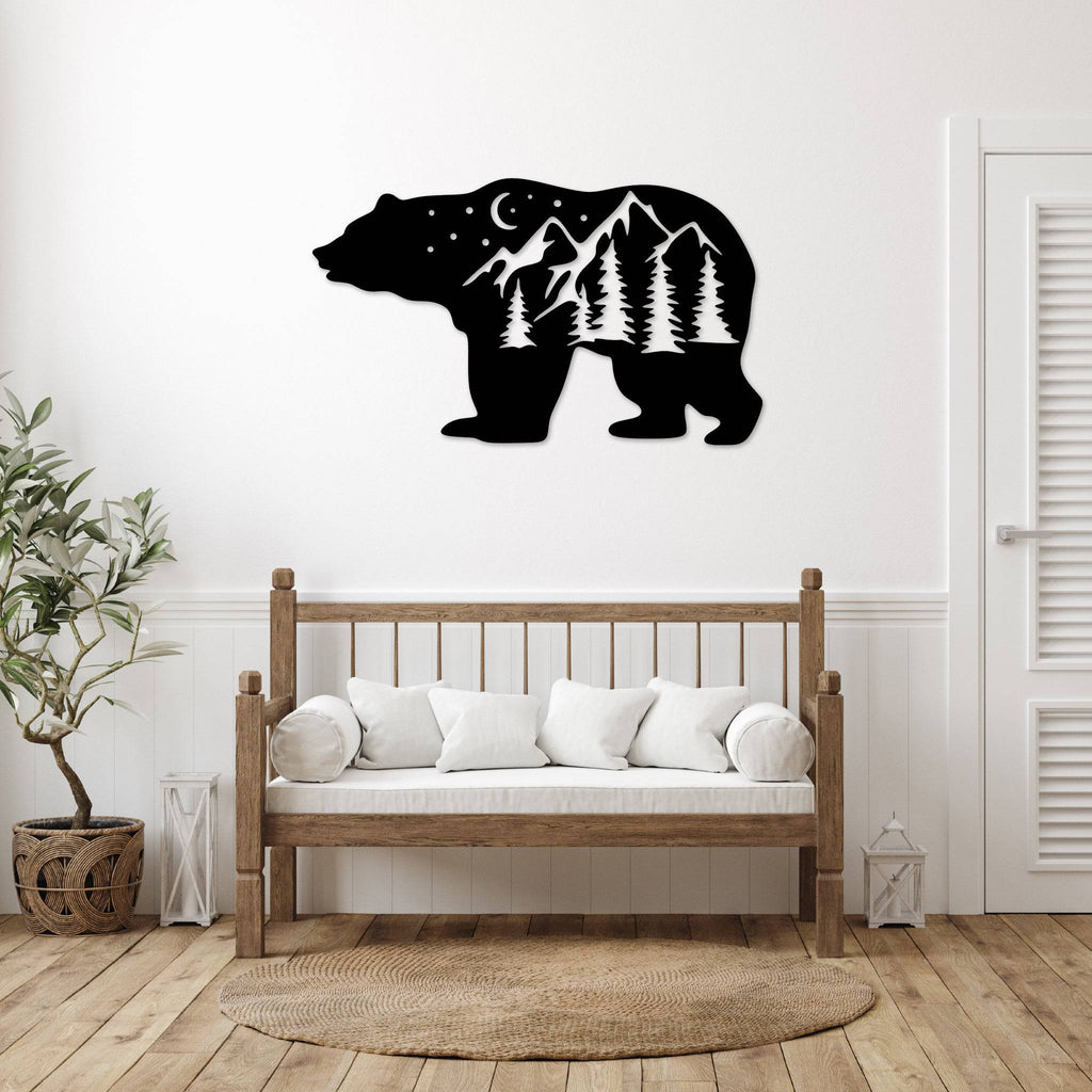 Big Bear - Metal Wall Art - MetalPlex
