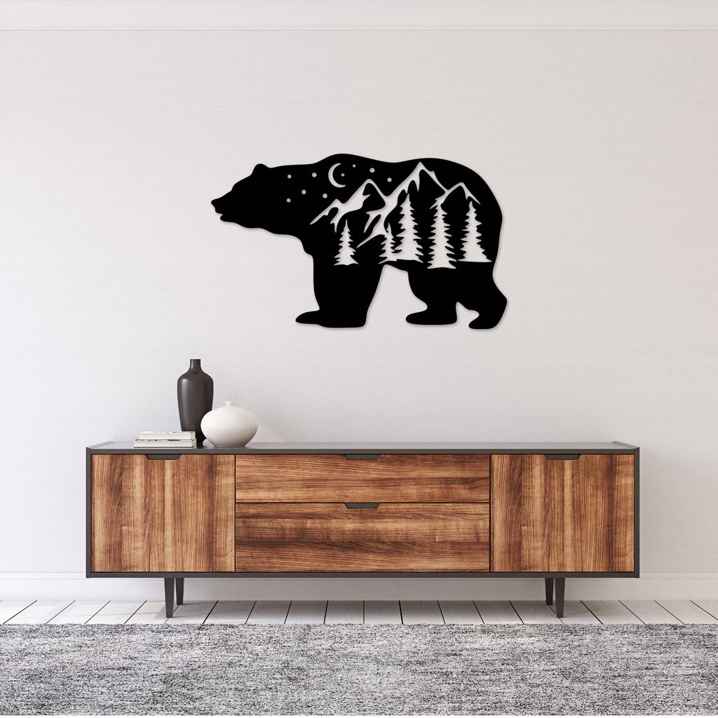 Big Bear - Metal Wall Art - MetalPlex