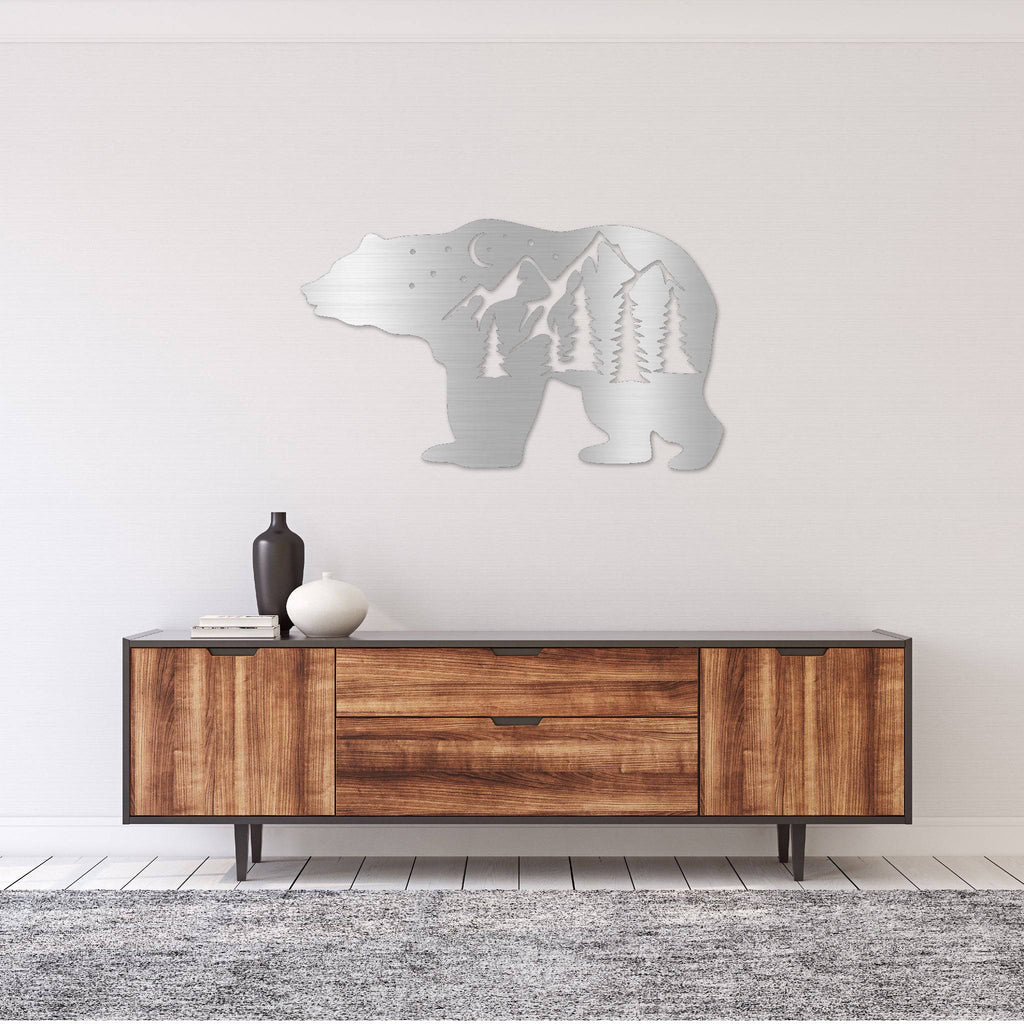 Big Bear - Metal Wall Art - MetalPlex