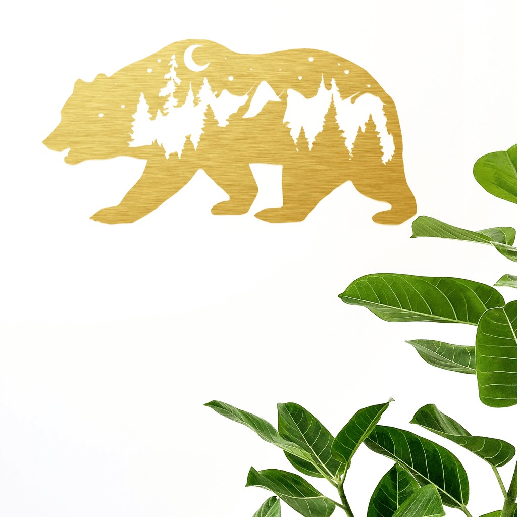 Bear - Metal Wall Art - MetalPlex