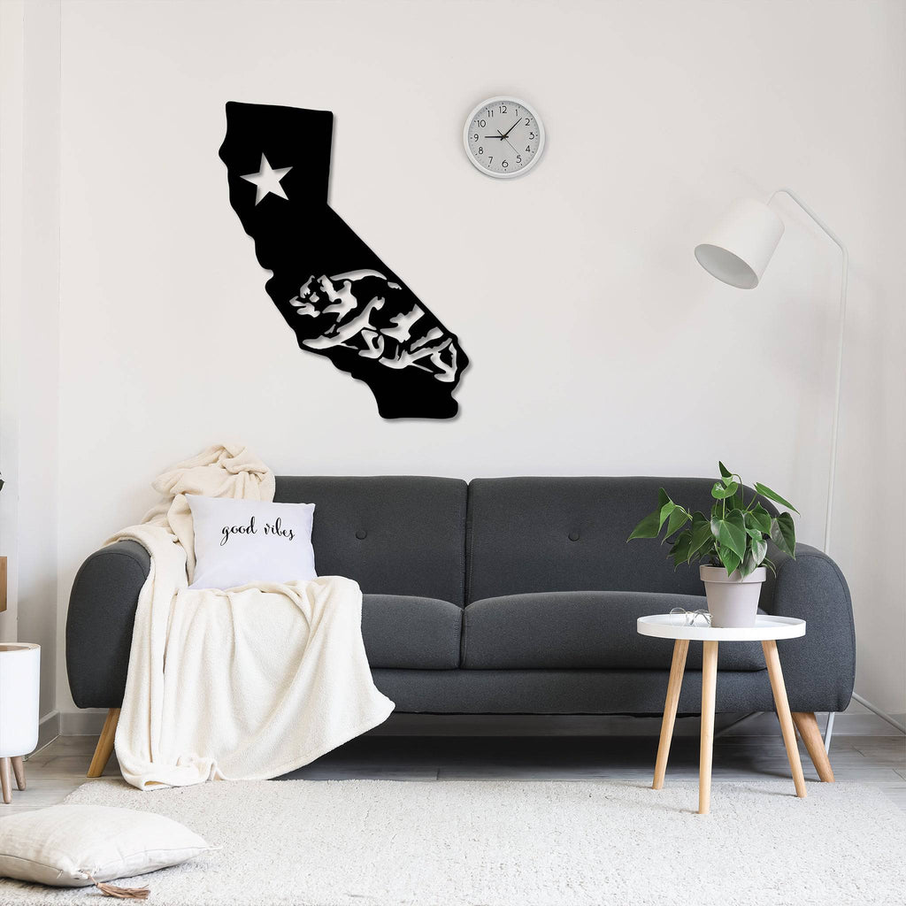 California State - Metal Wall Art - MetalPlex