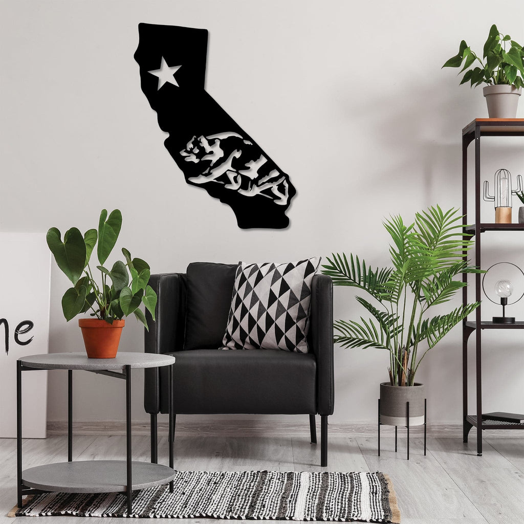 California State - Metal Wall Art - MetalPlex