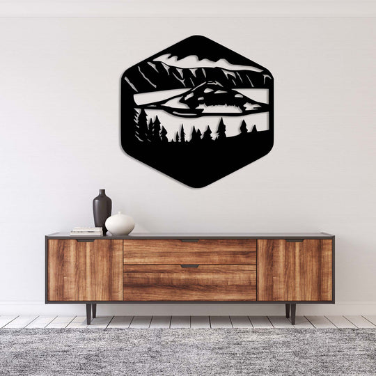 Crater Lake - Metal Wall Art