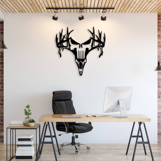 Deer Punisher - Metal Wall Art