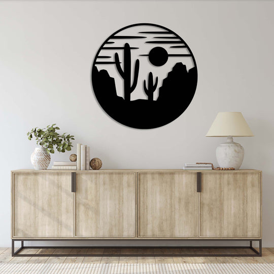Desert View - Metal Wall Art