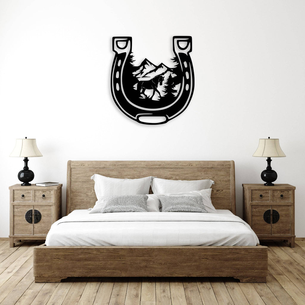 Horseshoe - Metal Wall Art - MetalPlex