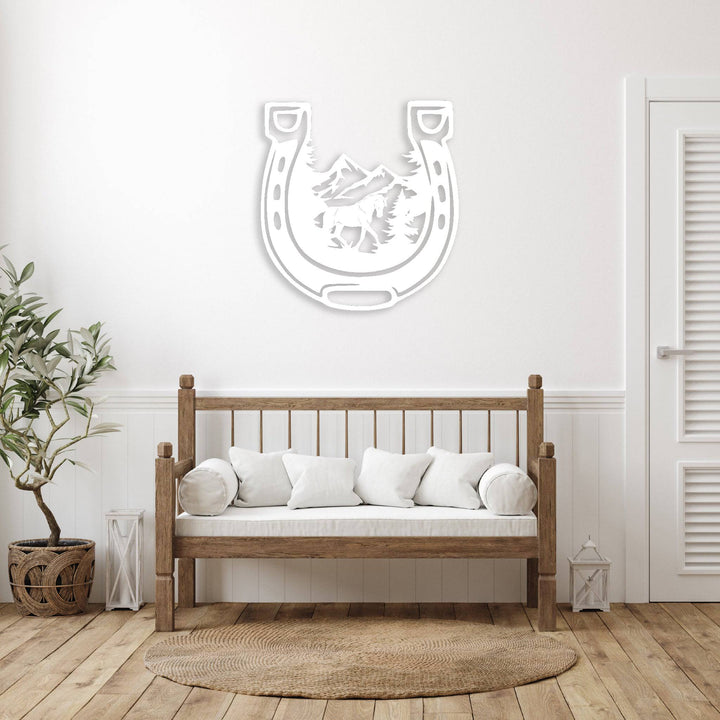 Horseshoe - Metal Wall Art - MetalPlex