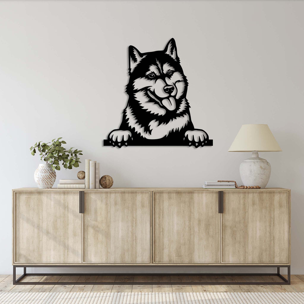 Husky - Metal Wall Art - MetalPlex