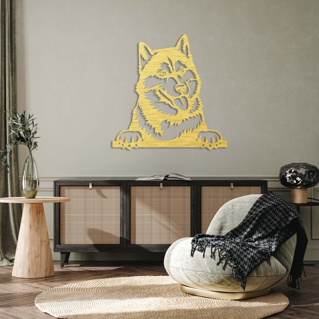 Husky - Metal Wall Art - MetalPlex