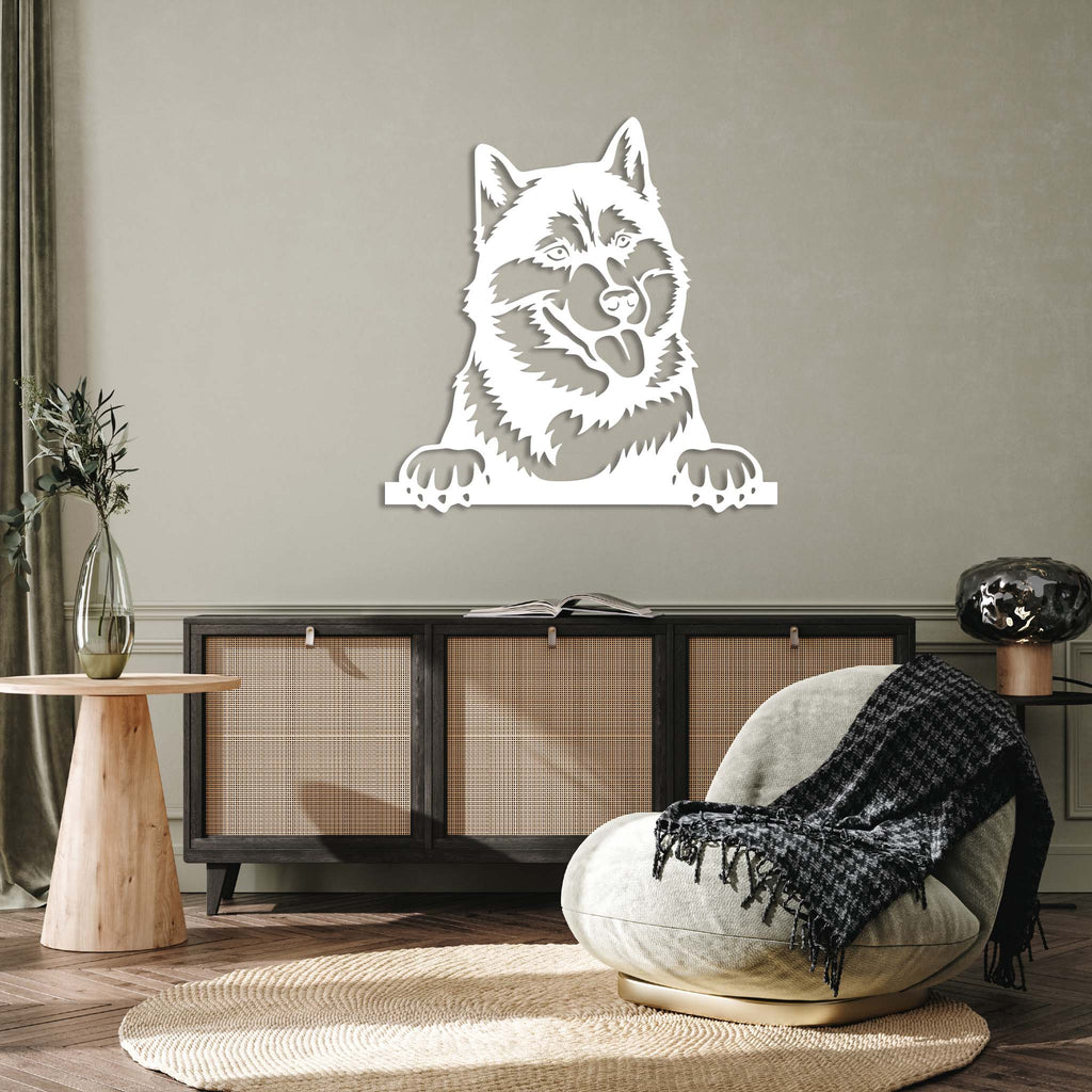 Husky - Metal Wall Art - MetalPlex