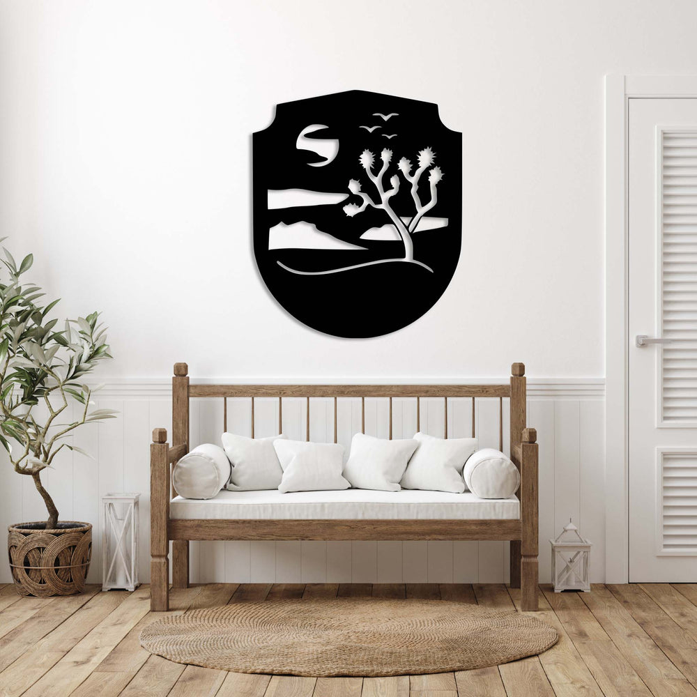 Joshua Tree Scenery - Metal Wall Art - MetalPlex