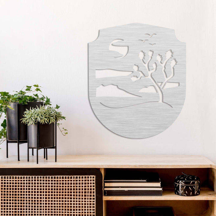 Joshua Tree Scenery - Metal Wall Art - MetalPlex