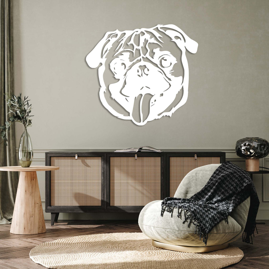 Pug - Metal Wall Art - MetalPlex