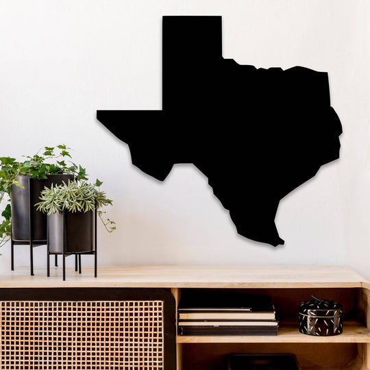 Texas State - Metal Wall Art