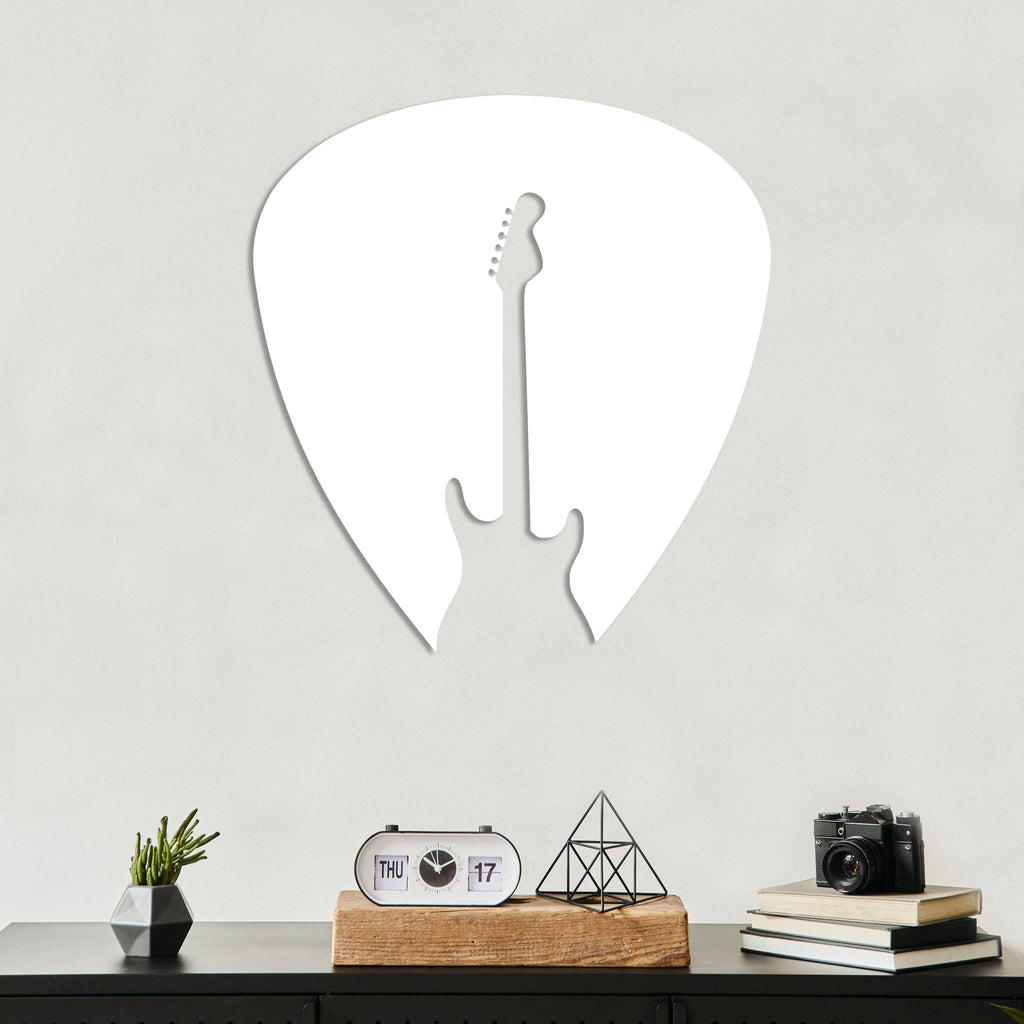 Guitar Pick - Metal Wall Art - MetalPlex