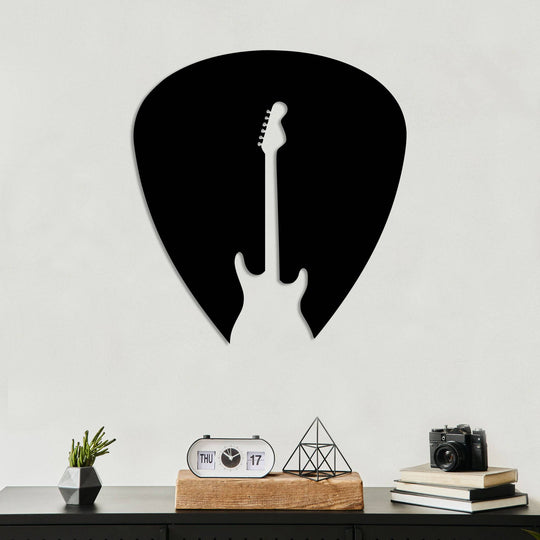 Guitar Pick - Metal Wall Art