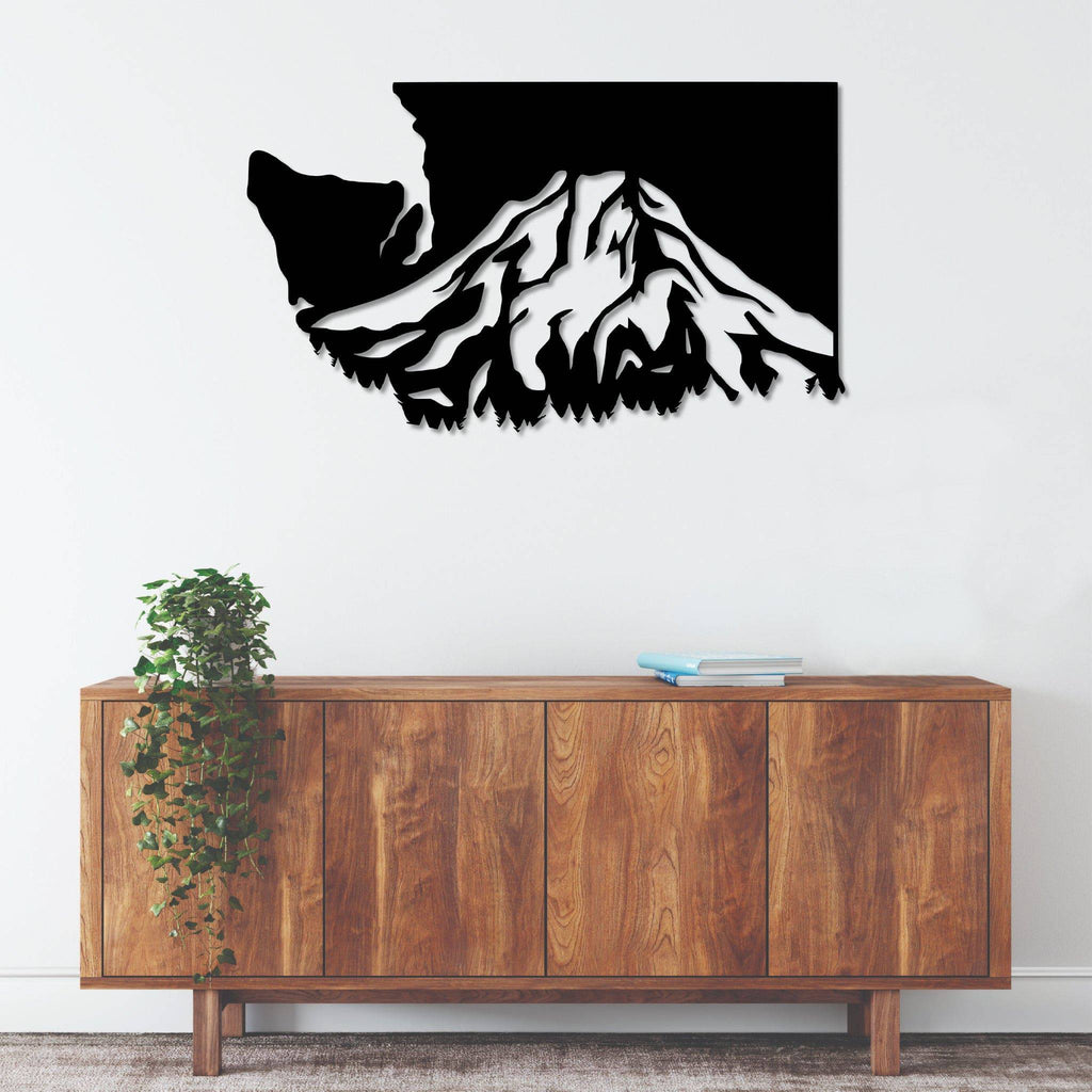 Washington Mt Rainier - Metal Wall Art - MetalPlex