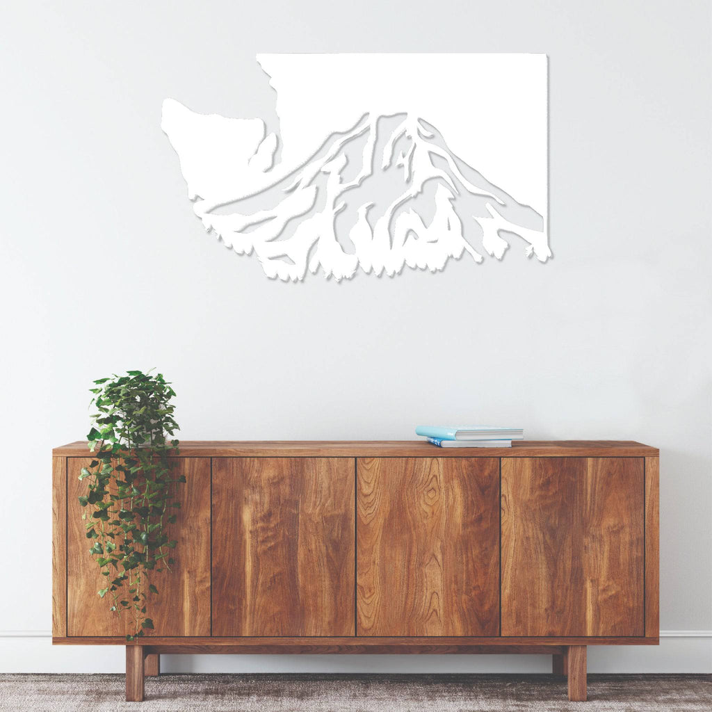 Washington Mt Rainier - Metal Wall Art - MetalPlex