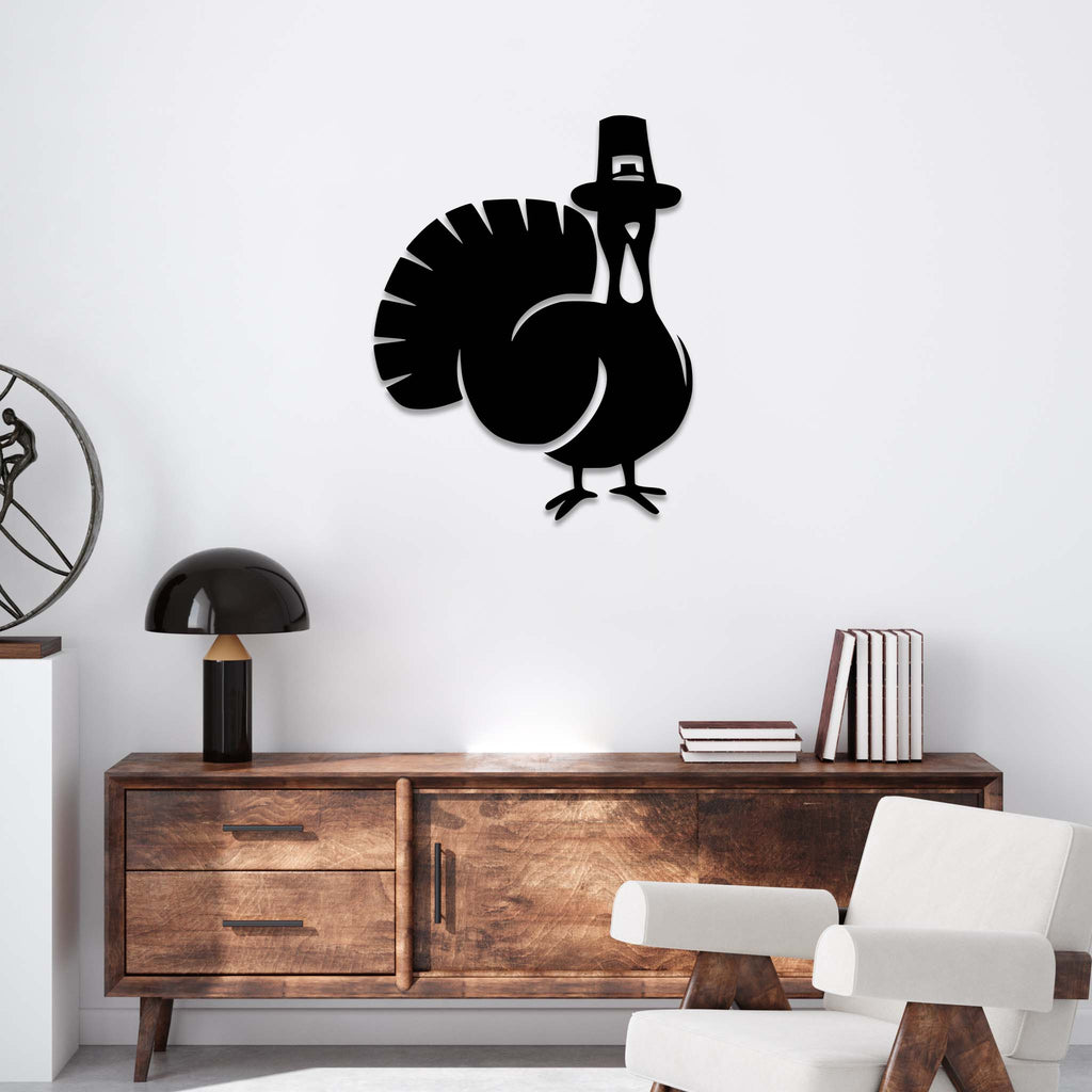 Thanksgiving Turkey - Metal Wall Art - MetalPlex