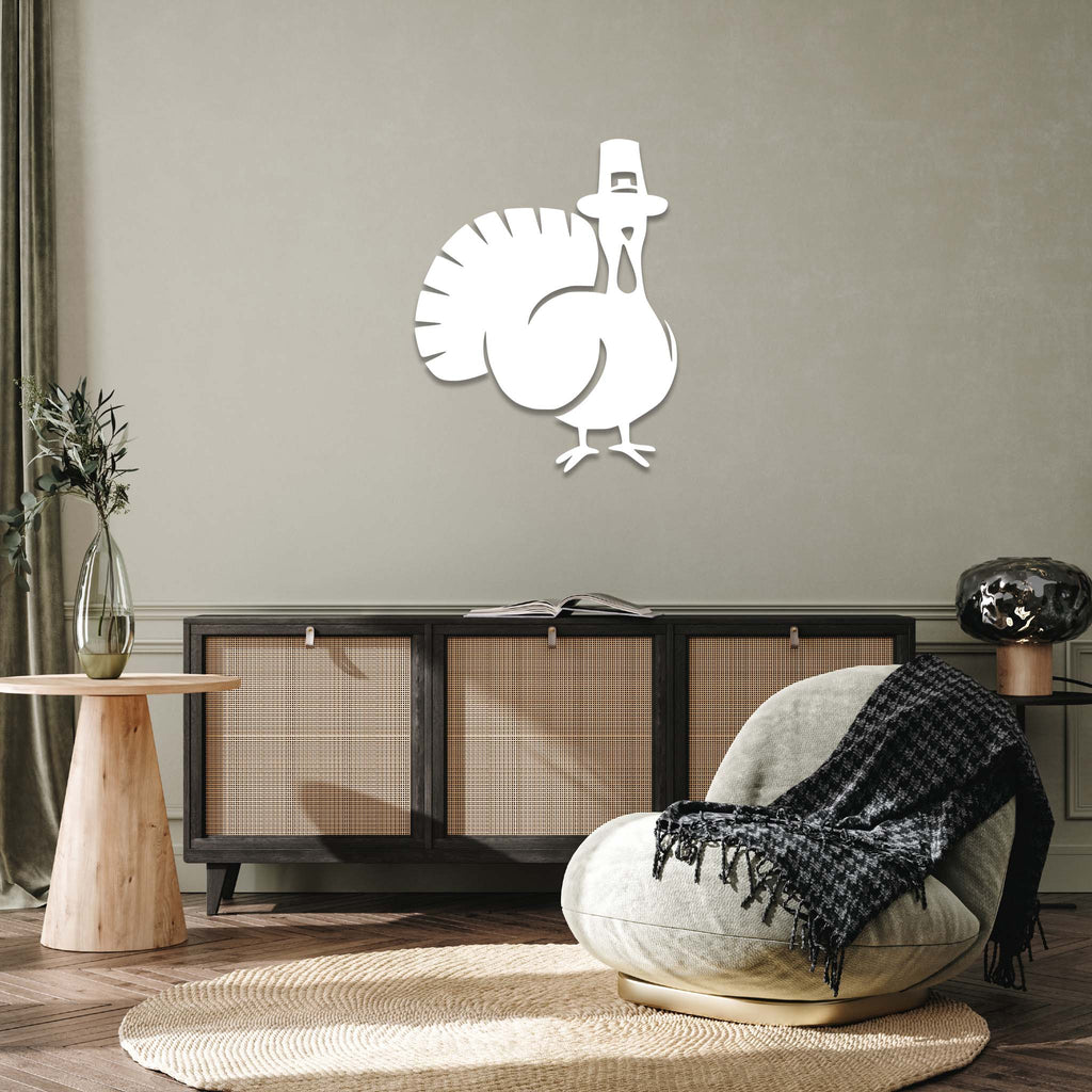 Thanksgiving Turkey - Metal Wall Art - MetalPlex