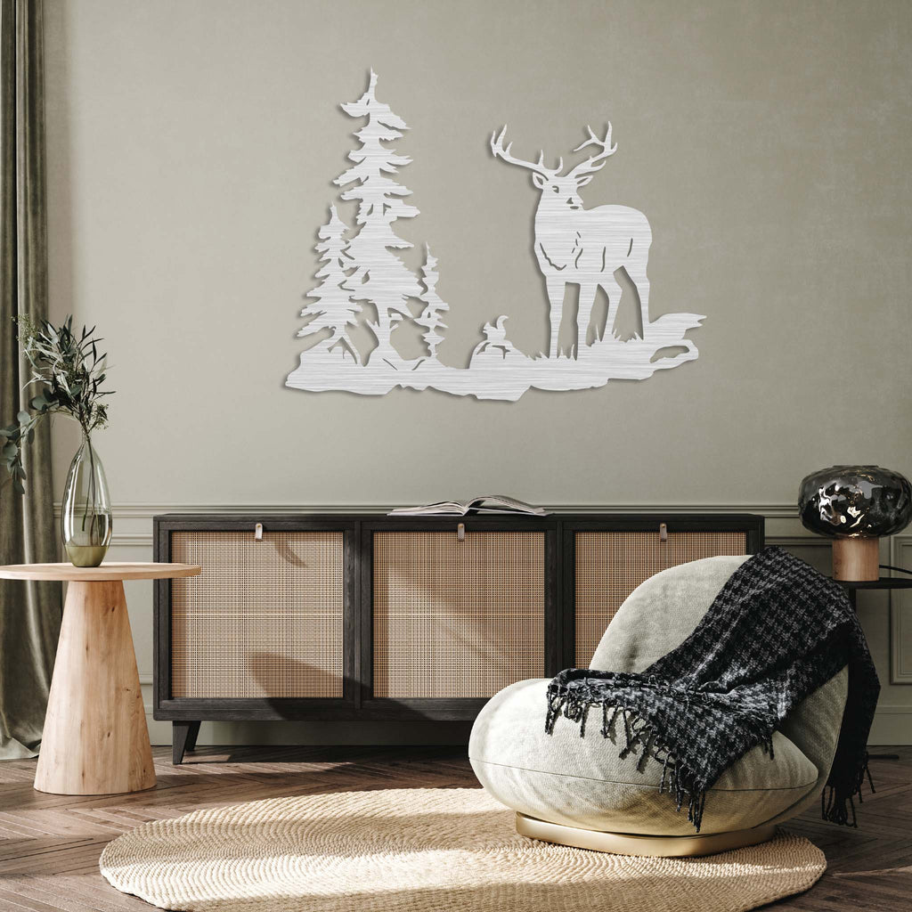 Forest Buck - Metal Wall Art - MetalPlex