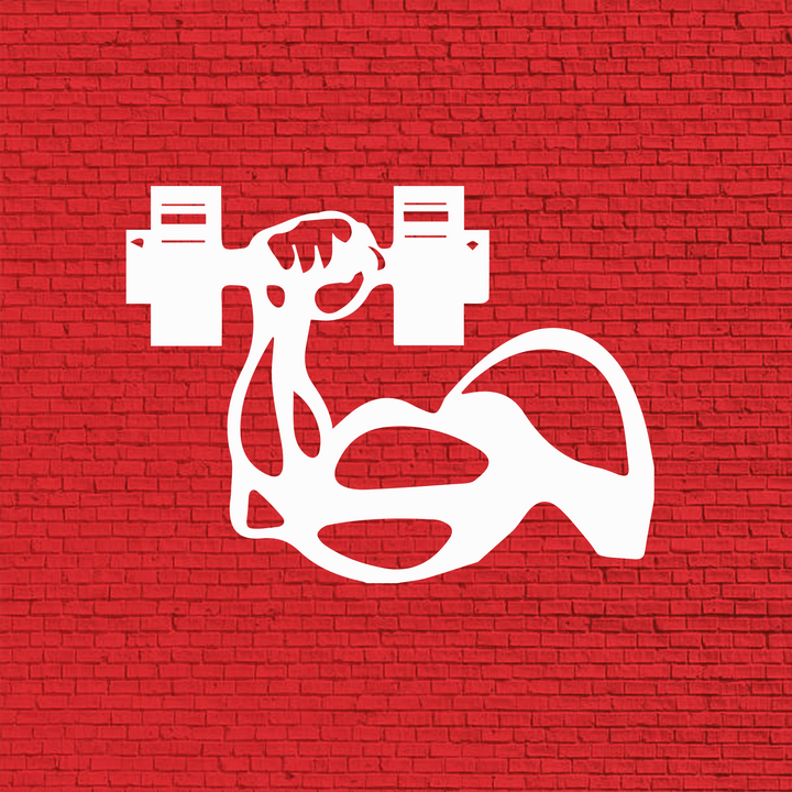 Dumbbell - Metal Wall Art - MetalPlex