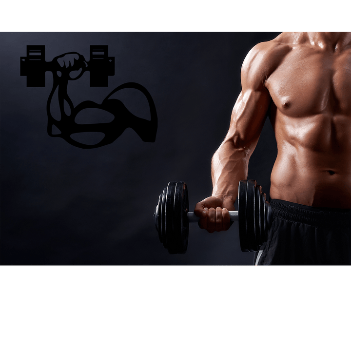Dumbbell - Metal Wall Art - MetalPlex