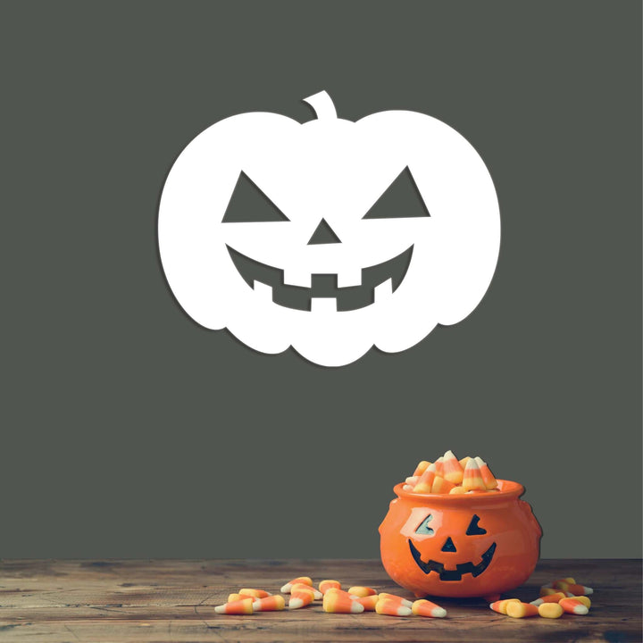 Halloween Pumpkin - Metal Wall Art - MetalPlex