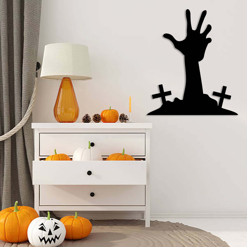 Zombie Hand - Metal Wall Art - MetalPlex