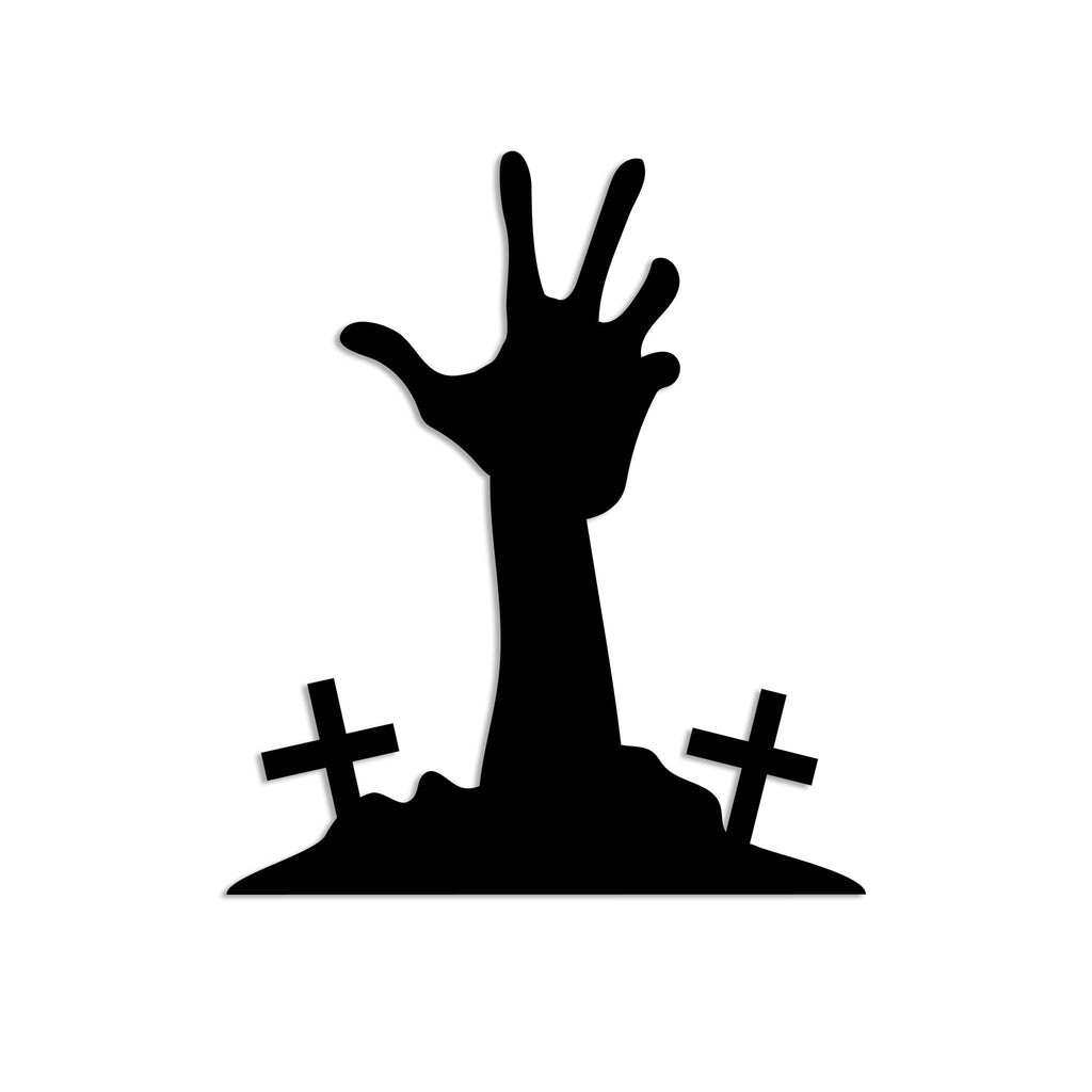 Zombie Hand - Metal Wall Art - MetalPlex
