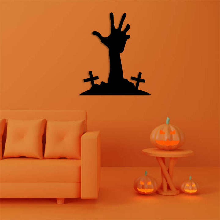 Zombie Hand - Metal Wall Art - MetalPlex