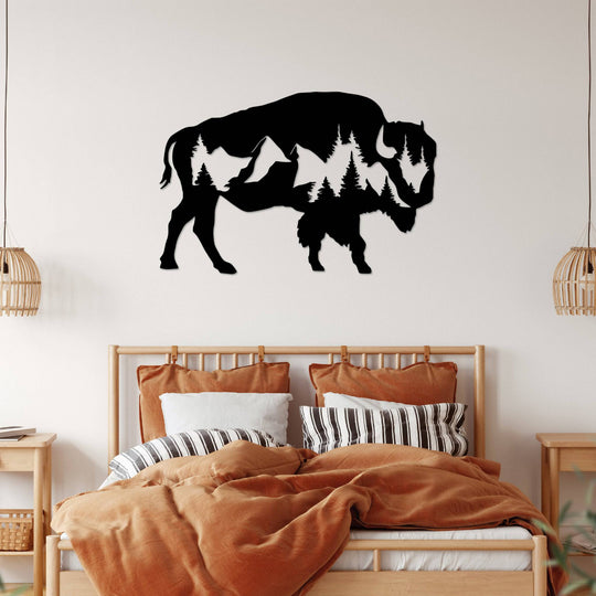 Buffalo - Metal Wall Art