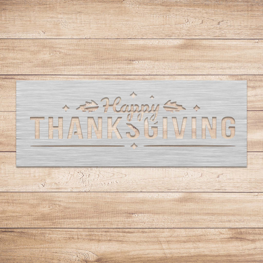 Happy Thanksgiving - Metal Wall Art - MetalPlex