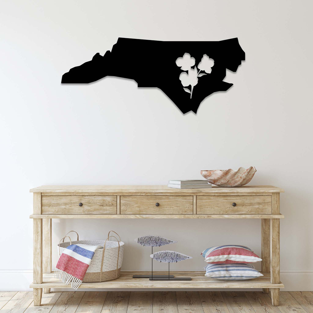 Flowering Dogwood North Carolina State - Metal Wall Art - MetalPlex