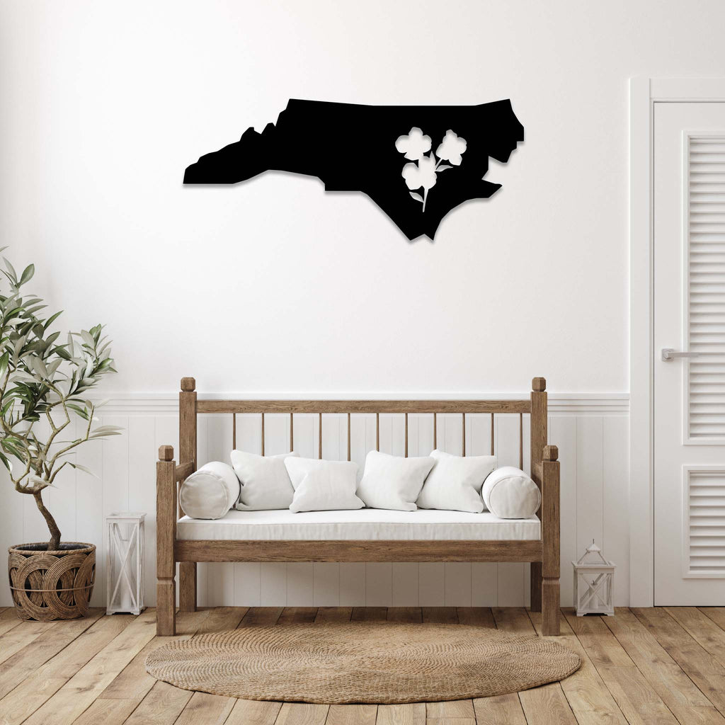 Flowering Dogwood North Carolina State - Metal Wall Art - MetalPlex