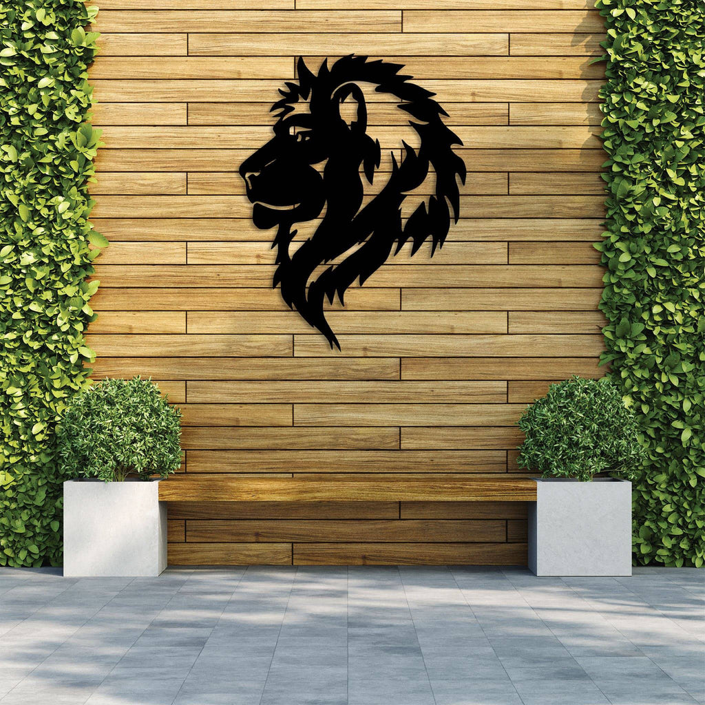 Lion Head - Metal Wall Art - MetalPlex